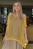 Made in Italy Fisherman Layering Knit Soft Sunshine